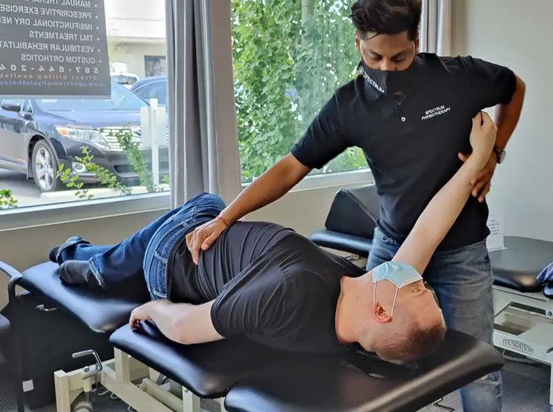 Manas Kathuria - physiotherapist Calgary