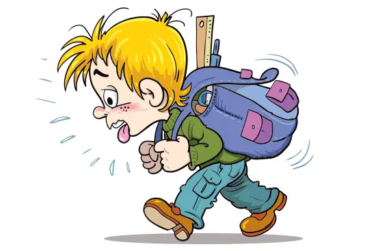 Tips to Help Your Student Avoid Back Pain From Heavy Backpacks